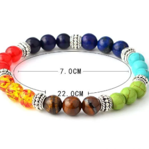 Pulsera Chakras elástica